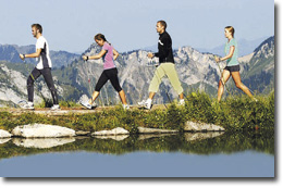 Nordic Walking in Appenzell am Bodensee