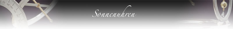 Sonnenuhren, handgemachte Sonnenuhren